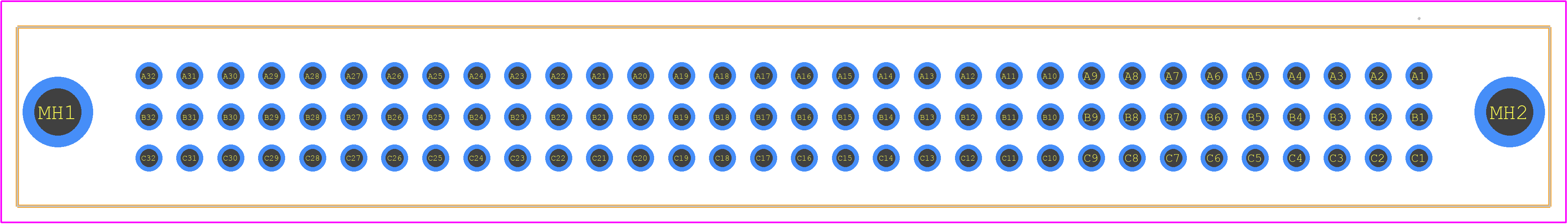 09733966903 - HARTING PCB footprint - Other - Other - 09733966903-2