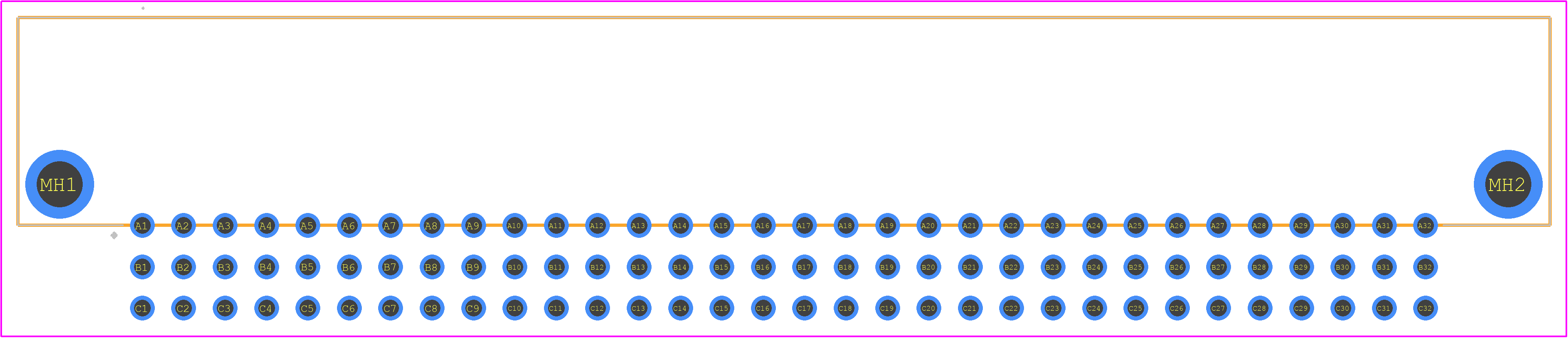 09734966801 - HARTING PCB footprint - Other - Other - 09734966801-1