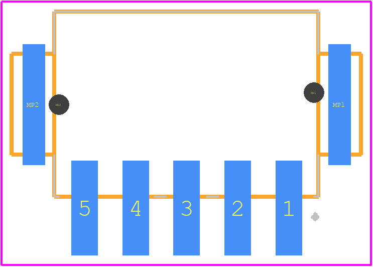 14010513102000 - HARTING PCB footprint - Other - Other - 14010513102000-2