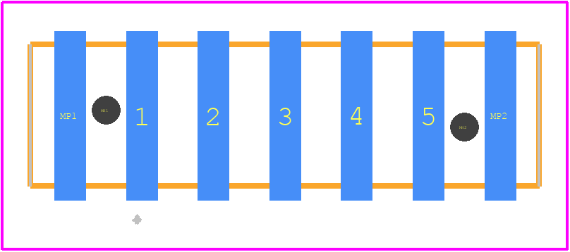 14110513002000 - HARTING PCB footprint - Other - Other - 14110513002000-1