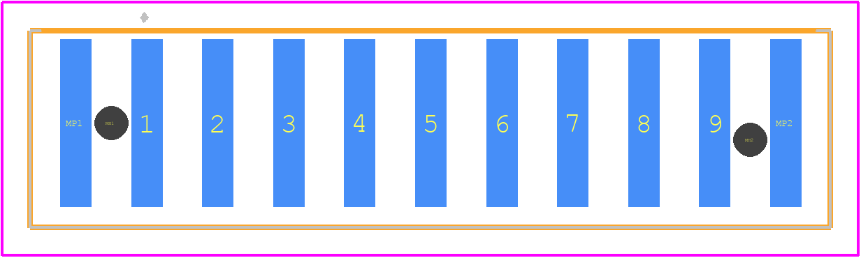 14110913001000 - HARTING PCB footprint - Other - Other - 14110913001000-2