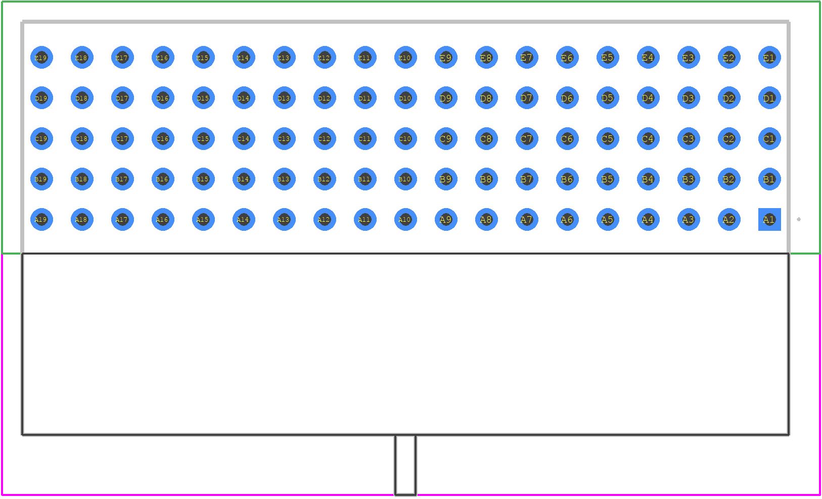 17330952101 - HARTING PCB footprint - Other - Other - 17330952101-1