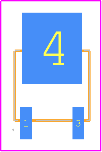 DN3765K4-G - Microchip PCB footprint - Other - Other - 3-Lead TO-252 (D-PAK) Package Outline (K4)