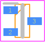 MCP112T-315E/TT - Microchip PCB footprint - SOT23 (3-Pin) - SOT23 (3-Pin) - 3-Lead Plastic Small Outline Transistor (TT) [SOT-23)]
