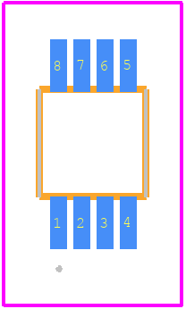 MCP3551-E/MS - Microchip PCB footprint - Other - Other - MCP3551-E/MS-2