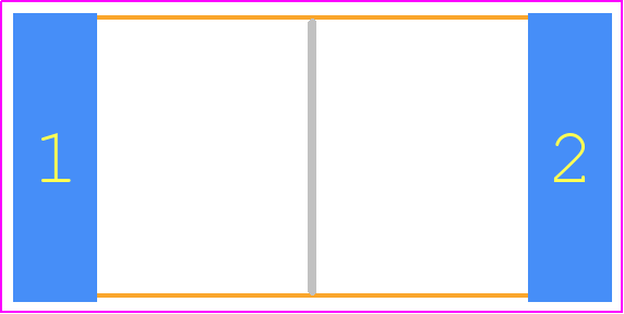 MC102822505JE - Ohmite PCB footprint - Resistor Chip - Resistor Chip - MC102