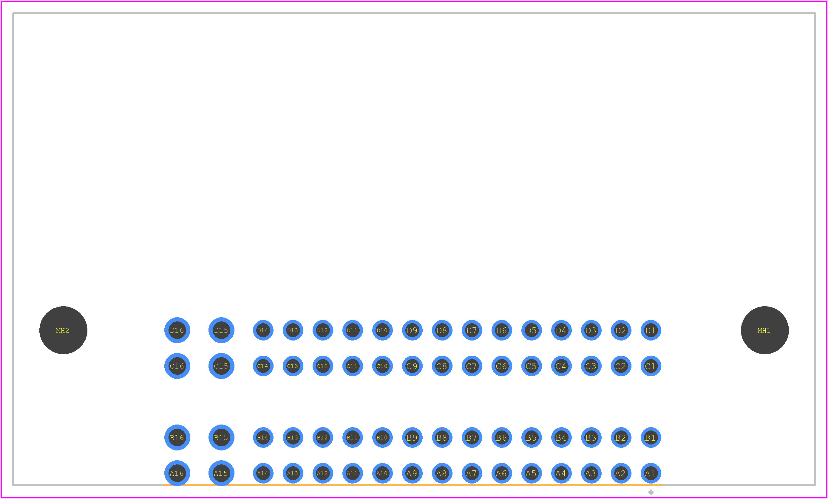 33504510 - Aptiv PCB footprint - Other - Other - 33504510