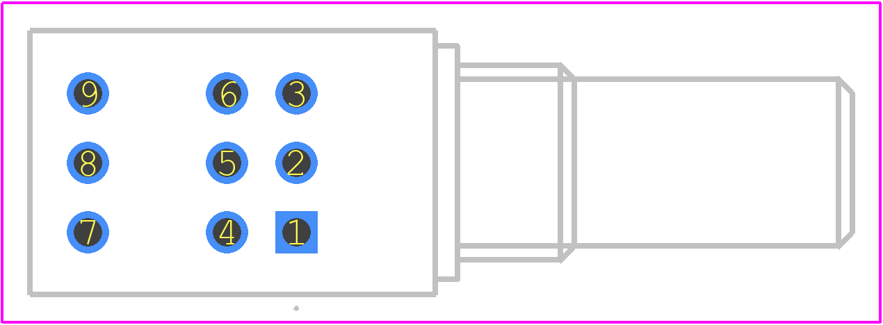 PTD903-2015P-A203 - Bourns PCB footprint - Other - Other - PTD903-2015P-A203-2
