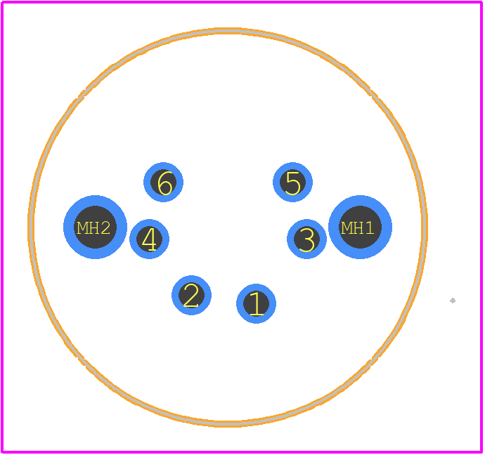 MD-60SV - Same Sky PCB footprint - Other - Other - MD-60SV-4