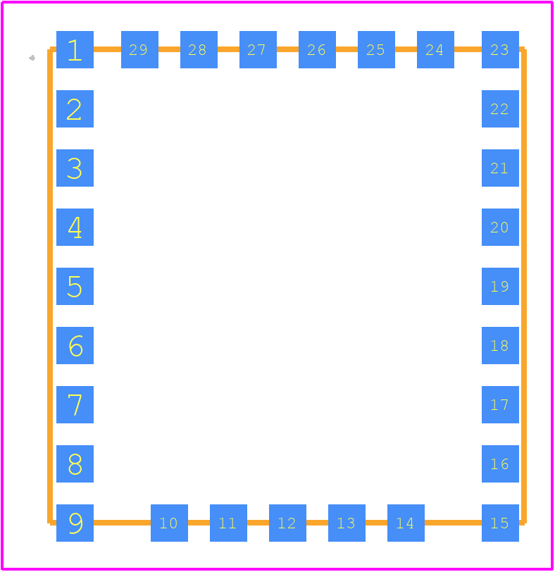 IM871A - IMST PCB footprint - Other - Other - IM871A-4