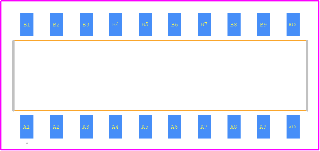 EDS10SGNNTR04Q - TE Connectivity PCB footprint - Other - Other - EDS10SGNNTR04Q-2