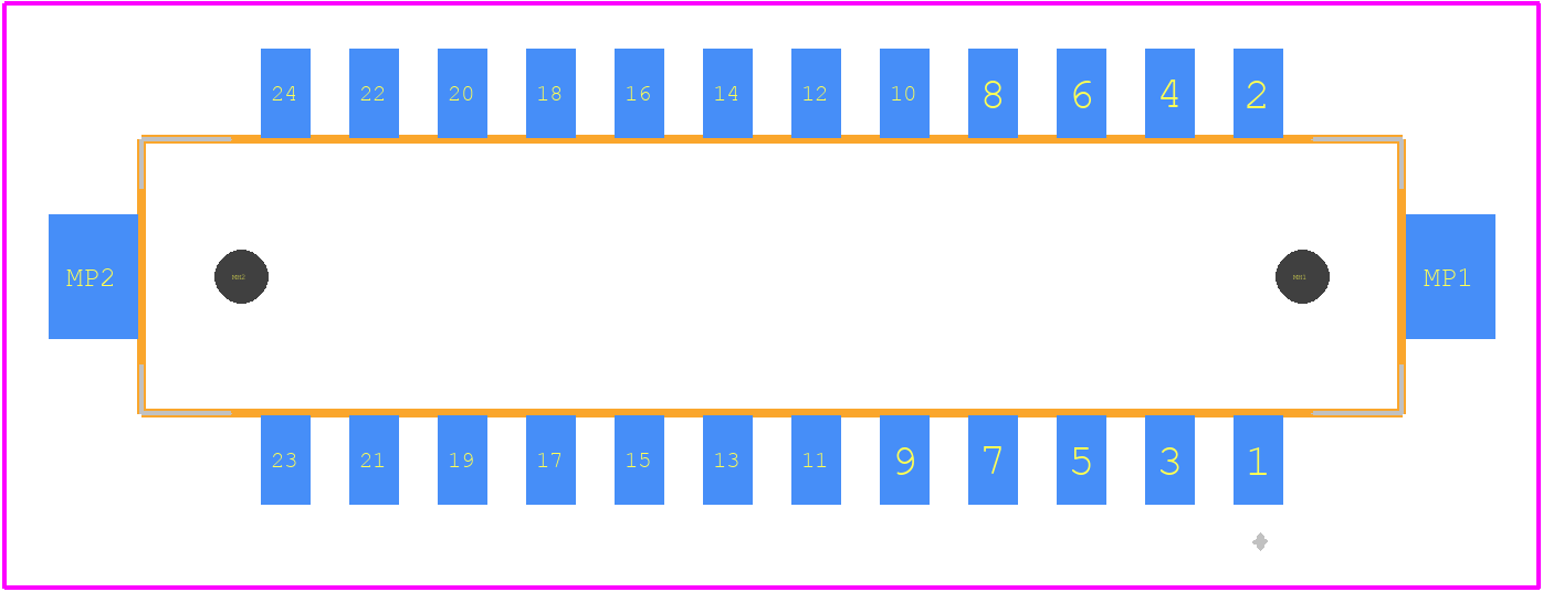 DF11GZ-24DP-2V(20) - Hirose PCB footprint - Other - Other - DF11GZ-24DP-2V(20)-1