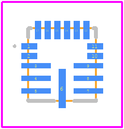 MAX20004AFOD/VY+T - Analog Devices PCB footprint - Other - Other - MAX20004AFOD/VY+T-1