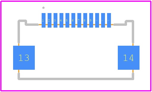 AFC24-S12FIA-00 - JUSHUO PCB footprint - Other - Other - AFC24-S12FIA-00-1