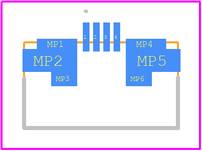 SFV4R-1STE9HLF - Amphenol PCB footprint - Other - Other - SFV4R-1STE9HLF-7