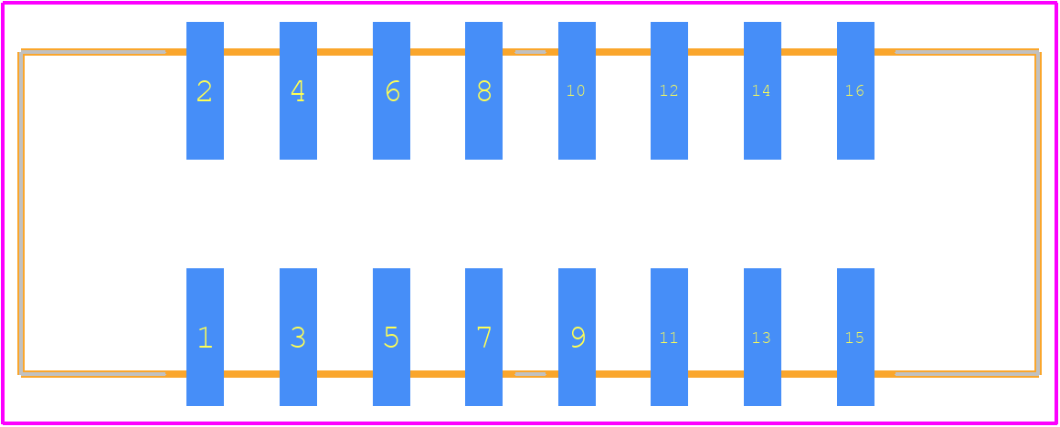 61201620621 - Würth Elektronik PCB footprint - Other - Other - 61201620621-1