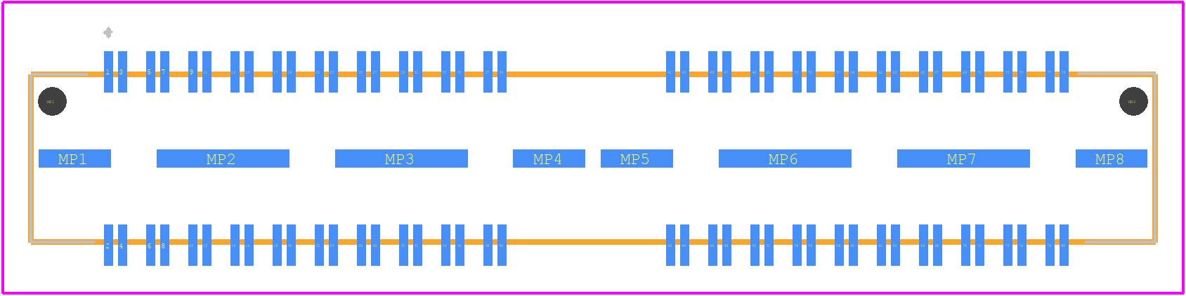 QTH-040-01-H-D-DP-A - SAMTEC PCB footprint - Other - Other - QTH-040-01-H-D-DP-A-1