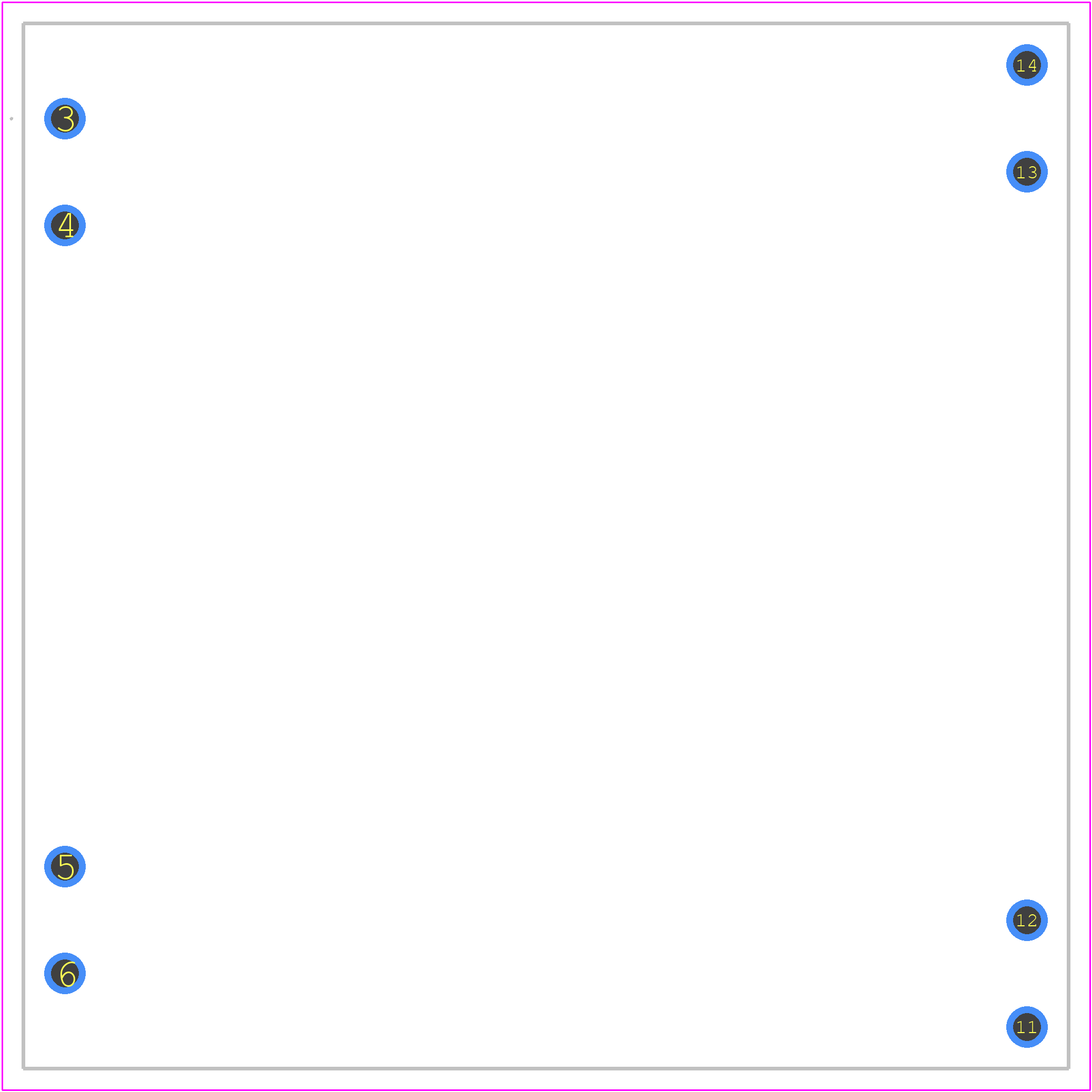 70032K - talema PCB footprint - Other - Other - 70032K-4