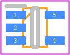 74LVC1G32QSE-7 - Diodes Incorporated PCB footprint - SOT23 (5-Pin) - SOT23 (5-Pin) - SOT353_2024-3