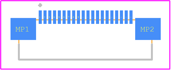 SFV20R-2STE9HLF - Amphenol PCB footprint - Other - Other - SFV20R-2STE9HLF-1