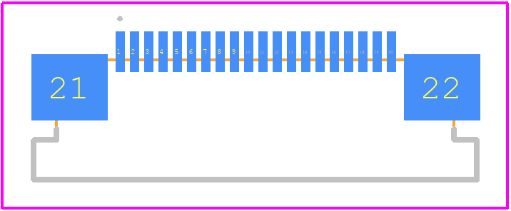 SFV20R-1STE9HLF - Amphenol PCB footprint - Other - Other - SFV20R-1STE9HLF-2