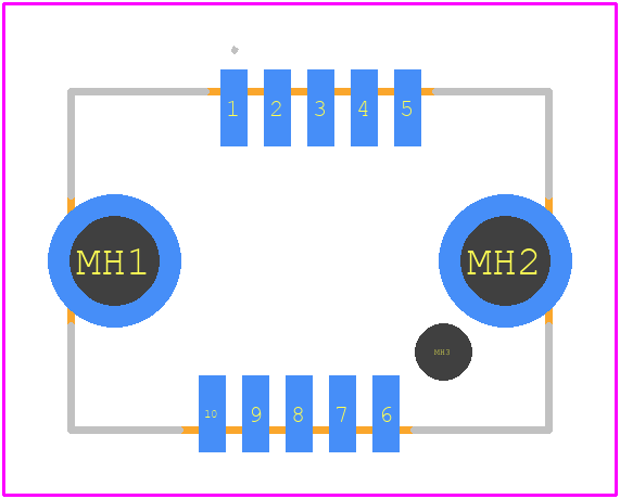 09452819002 - HARTING PCB footprint - Other - Other - 09452819002