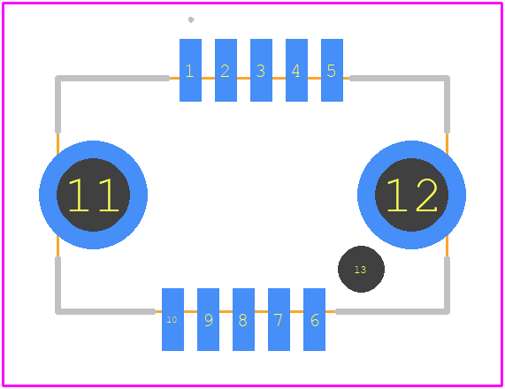 09452819002333 - HARTING PCB footprint - Other - Other - 09452819002333-1