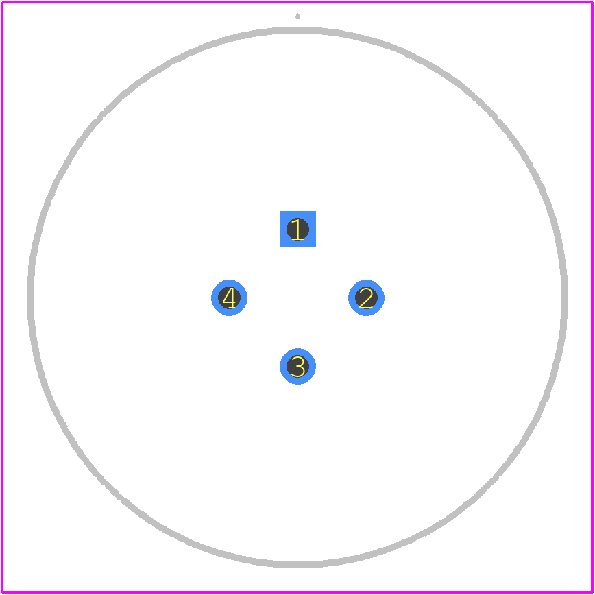 ECG.2B.304.CLN - LEMO PCB footprint - Other - Other - ECG.2B.304.CLN-3