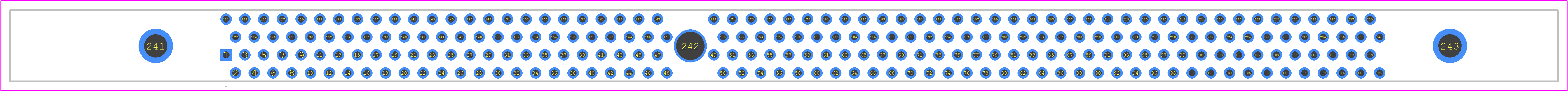 10081530-12228LF - Amphenol PCB footprint - Other - Other - 10081530-12228LF-3
