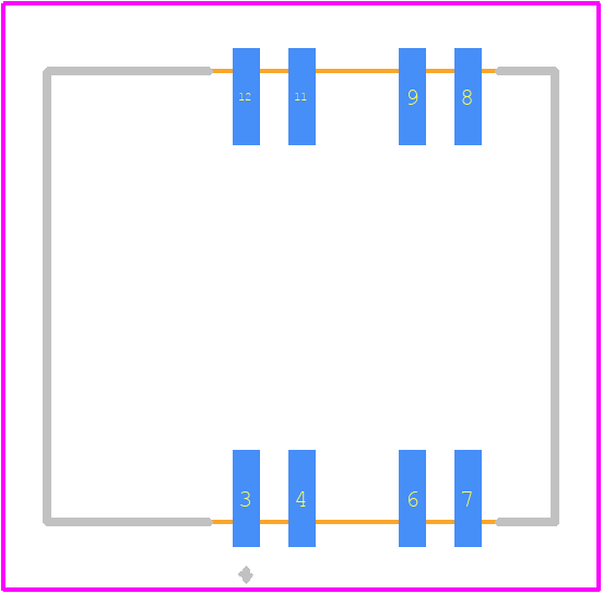 NPA-700B-001D - Amphenol PCB footprint - Other - Other - NPA-700B-001D-3