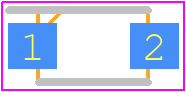 B5817WL - Shikues PCB footprint - Small Outline Diode Flat Lead - Small Outline Diode Flat Lead - B5817WL