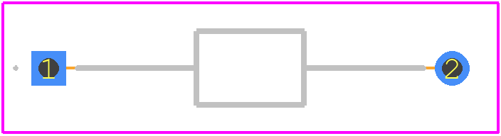 A470J15C0GH5TAA - Vishay PCB footprint - Other - Other - 2.60mm x 3.80mm