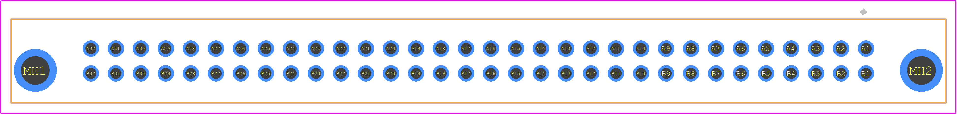 09721646577 - HARTING PCB footprint - Other - Other - 09721646577-2