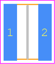 CRW1218J5R60E04Z - Ever Ohms Tech PCB footprint - Resistor Chip - Resistor Chip - CRW1218J5R60E04Z