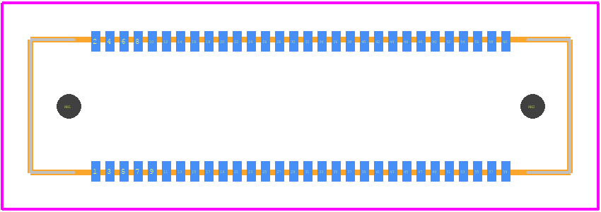 SLH-030-1.50-G-D-A - SAMTEC PCB footprint - Other - Other - SLH-030-1.50-G-D-A-2