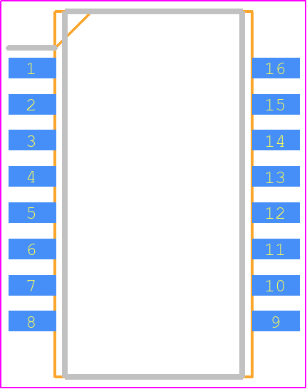 PT61017XPEL - Bourns PCB footprint - Small Outline Packages - Small Outline Packages - PT61017