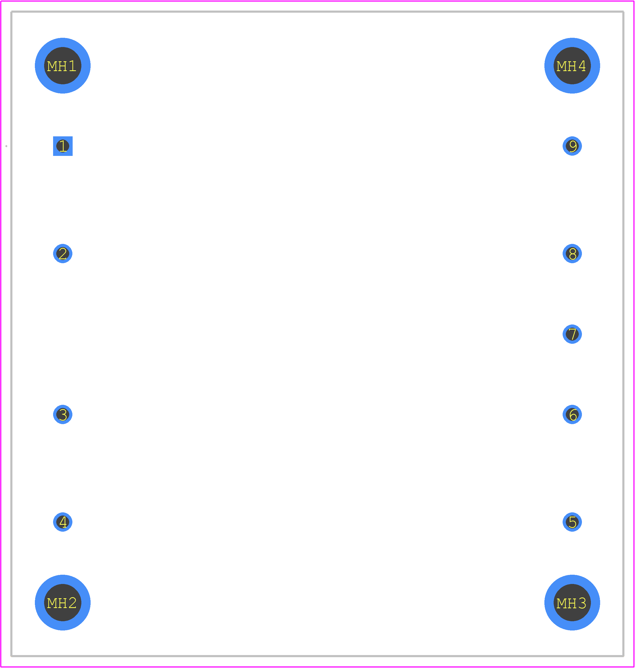 CHB50W-24S05 - Cincon PCB footprint - Other - Other - CHB50W-24S05-1