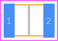 SMD1210-010-60V - TECHFUSE PCB footprint - Fuses Chip - Fuses Chip - SMD1210-005