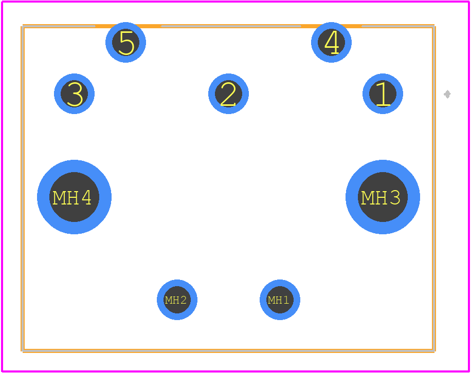 SDS-50J - Same Sky PCB footprint - Other - Other - SDS-50J-1