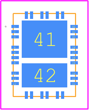 PD70224ILQ-TR - Microchip PCB footprint - Other - Other - PD70224ILQ-TR-4
