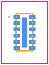 NUF6401MNT1G - onsemi PCB footprint - Other - Other - SNUF6401MNT1G-1