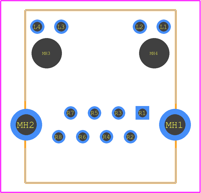 RVB-ZZ-0004 - UDE Corp PCB footprint - Other - Other - RVB-ZZ-0004-1