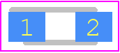 CZRF52C5V6 - Comchip Technology PCB footprint - Diodes Moulded - Diodes Moulded - 1005/SOD-323F_1