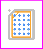 ADP5076ACBZ-R7 - Analog Devices PCB footprint - BGA - BGA - CB-20-14