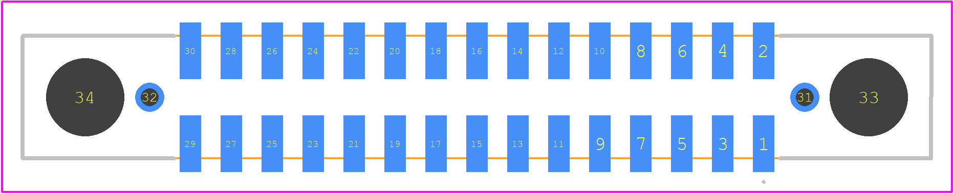 S2M-115-02-L-D-DS - SAMTEC PCB footprint - Other - Other - S2M-115-02-L-D-DS-1