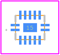 74ALVC125BQ-Q100X - Nexperia PCB footprint - Other - Other - 74ALVC125BQ-Q100X-1