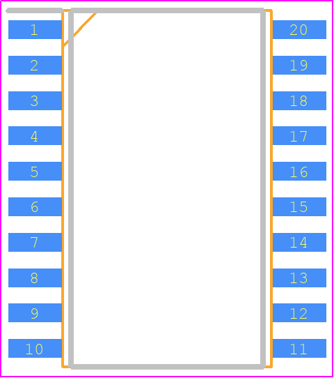 Z8F082ASH020EG2156 - LITTELFUSE PCB footprint - Small Outline Packages - Small Outline Packages - SOIC