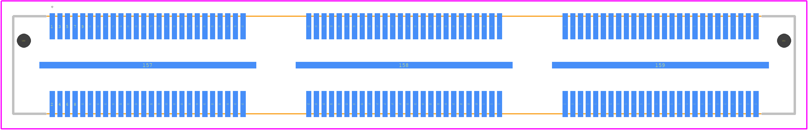 QFS-078-04.25-L-D-A - SAMTEC PCB footprint - Other - Other - QFS-078-04.25-L-D-A-2