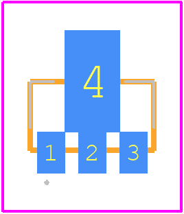 NJM431U-TE1 - Nisshinbo PCB footprint - Other - Other - SOT-89-3*-*