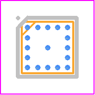 BD6066GU-E2 - ROHM Semiconductor PCB footprint - BGA - BGA - VCSP85H2